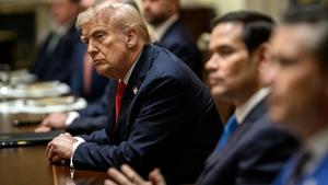 Trump takes aim at defense contractors as he looks to speed arms production