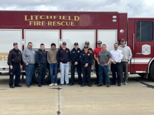 Litchfield Firefighters Complete Advanced Building Comprehension Training