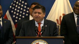 Pritzker announces bond expansion, says progress has been made with Bears