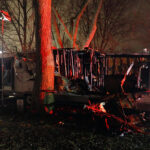 Litchfield Firefighters Save Residence After Intense Camper Fire Threatens Nearby Structures