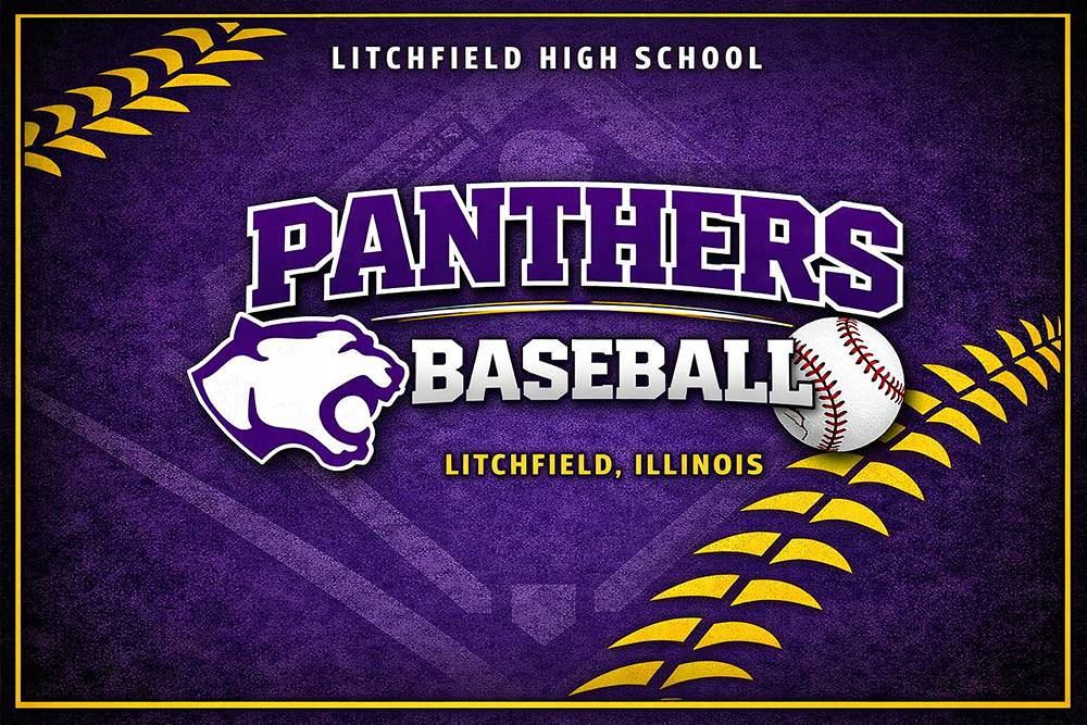 Litchfield Panthers Baseball Graphic
