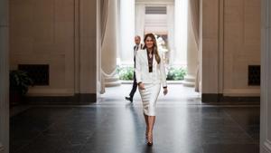 Melania Trump denies any relationship with Jeffrey Epstein