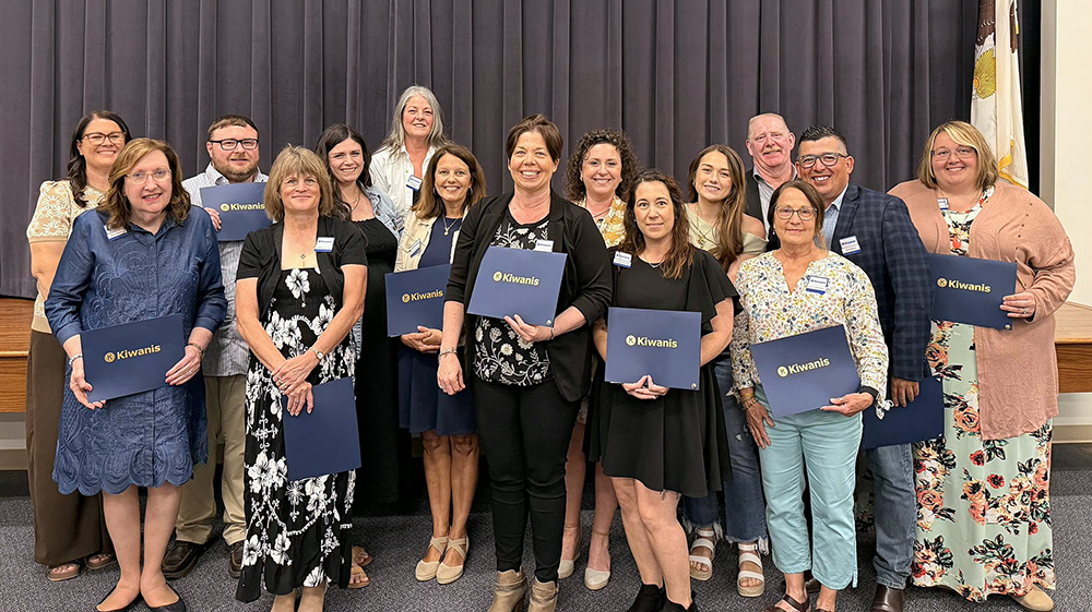 The 21 founding members officially acknowledged during the charter ceremony are: Kara Amos, Jessie Blackburn, Carol Burke, Paula Endress, Emily Farris, Tonya Flannery, Danell Fogle, David Griffith, Kim Groom, Renae Hardt, Alesia Haslett, Tiffany Hendricks, Brielle Marten, Kelly McClain, Adam Ortega, Christine Ortega, Ian Polus, Rose Sypherd, Angela Taylor, Mike Taylor, and Julie Timmermann. (Some members were not in attendance.)