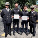 Litchfield Firefighters Zachary Hogan and Brady Bishop Graduate from Fire Academy
