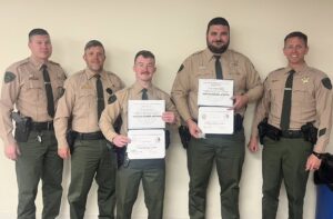 Deputies Murzynski and Wesley Complete Tactical Patrol Officer Certification