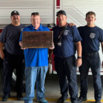 Fire Truck Engraving Donation