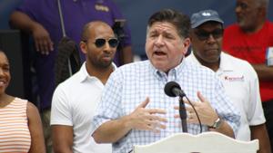 Pritzker says Bears get to pick stadium site