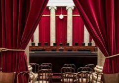 Supreme Court hears arguments in 'vampire rule' gun case