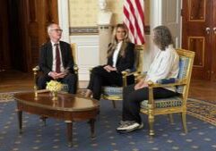 First lady meets with former Oct. 7 hostages