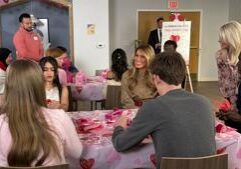 First lady charms young patients during NIH visit