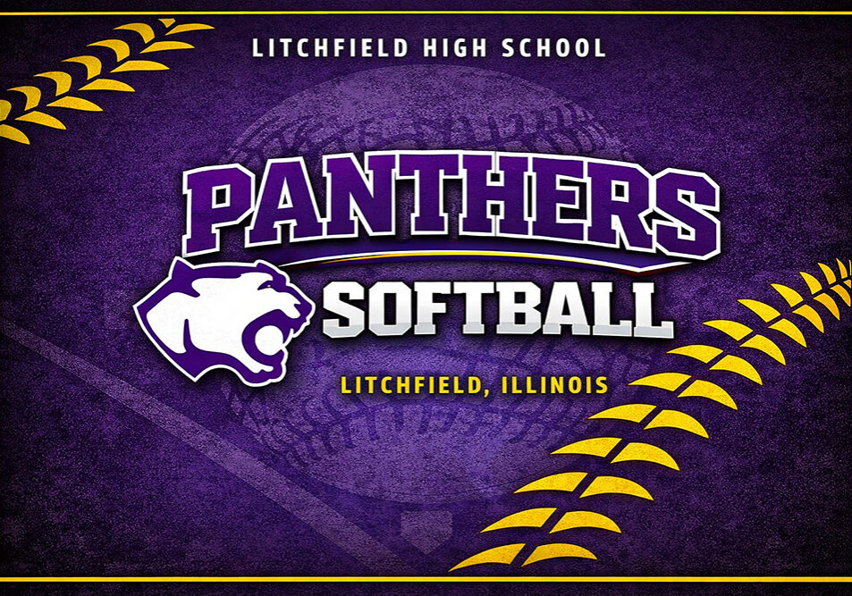 Litchfield Panthers Softball Graphic