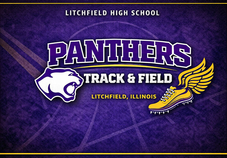 Litchfield Panthers Track Graphic