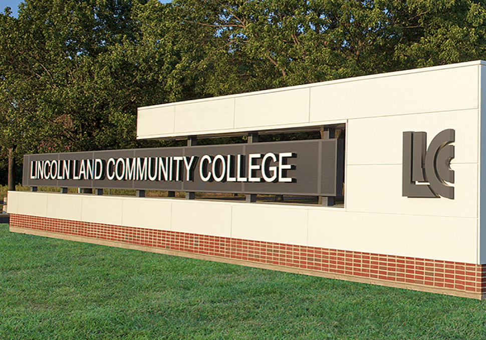 lincoln land community college graphic Logo